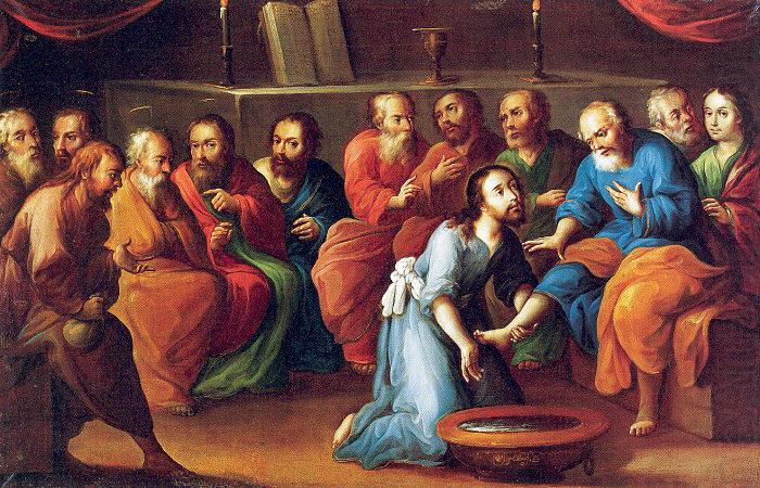 Christ Washing the Feet of the Disciples, Mota, Jose de la